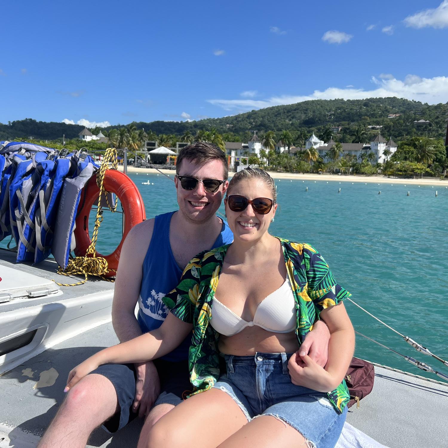 Catamaran cruising in the Caribbean April 2022
