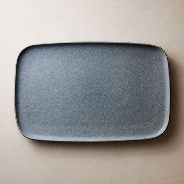 Aaron Probyn Kanto Serveware, Extra Large, Platter Arctic Blue Each