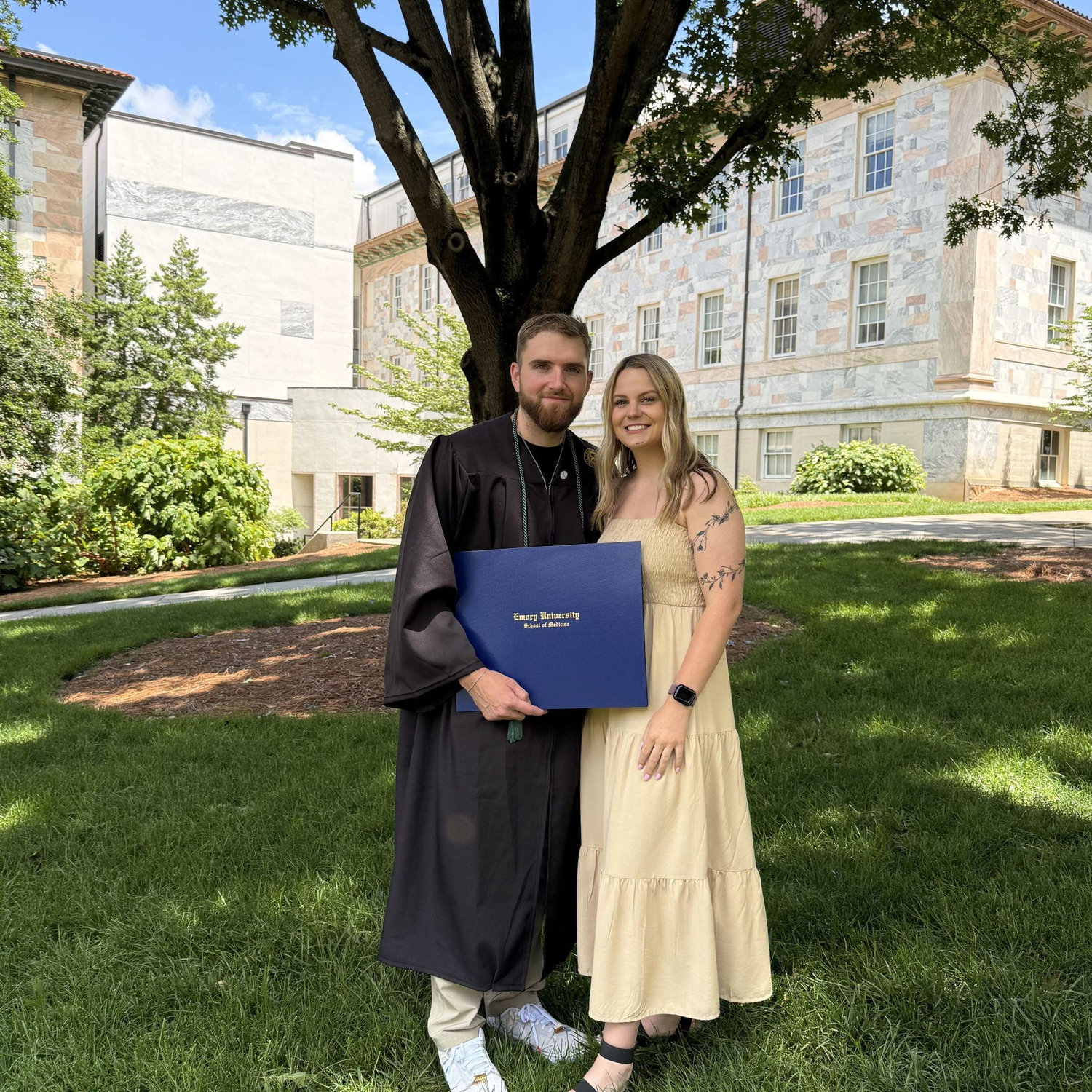 Blakes graduation from Emory