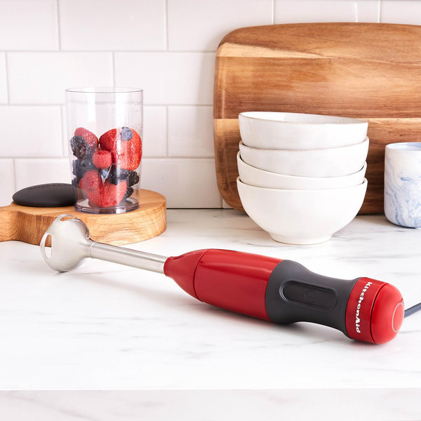 NO BRAND ファンボード クリーム/グリーン手渡し KitchenAid, Corded Variable-Speed Immersion Blender | Zola