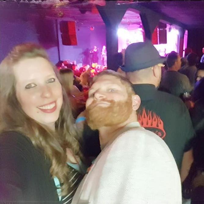 Our first official date out. We saw Cherry Poppin' Daddies.