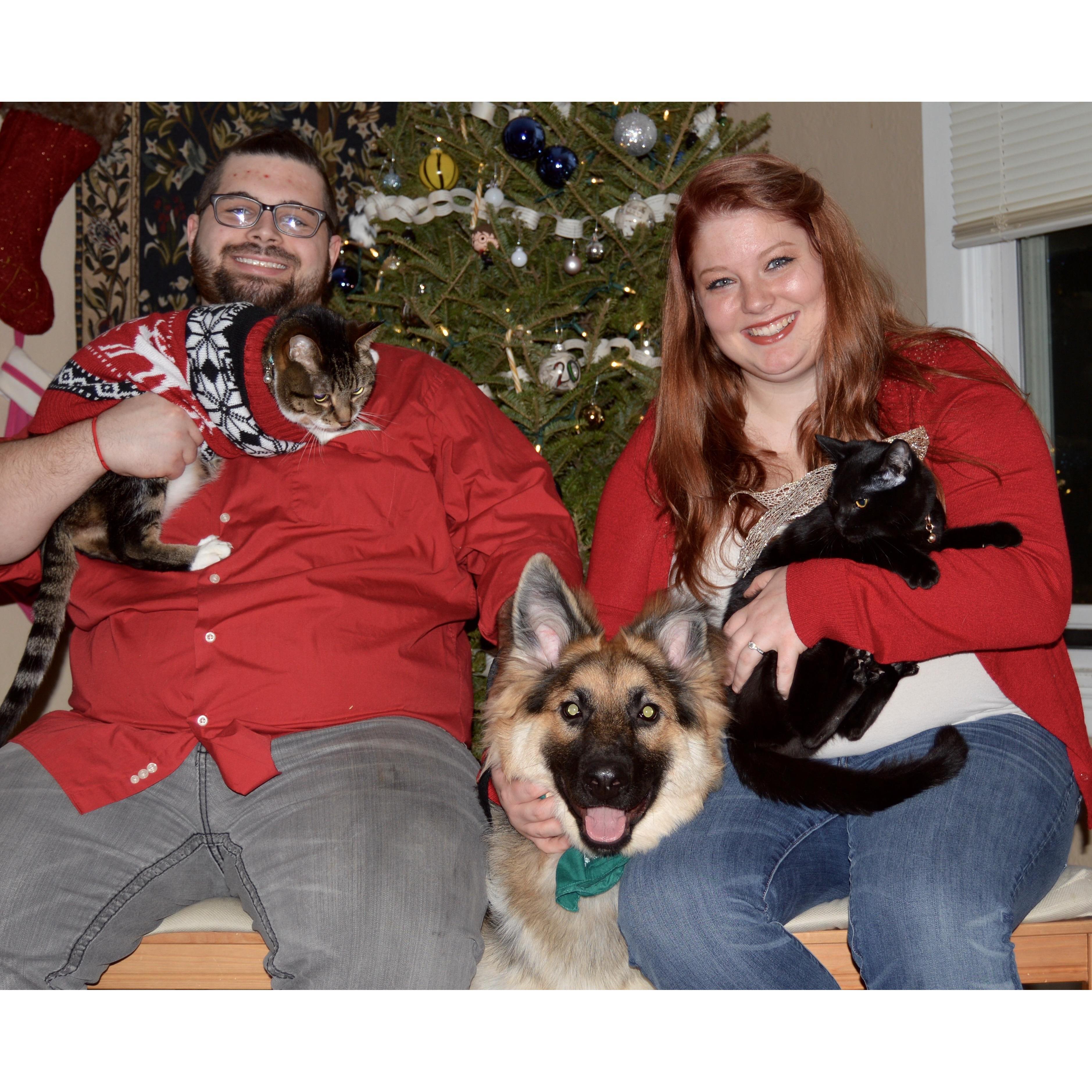Our first family Christmas