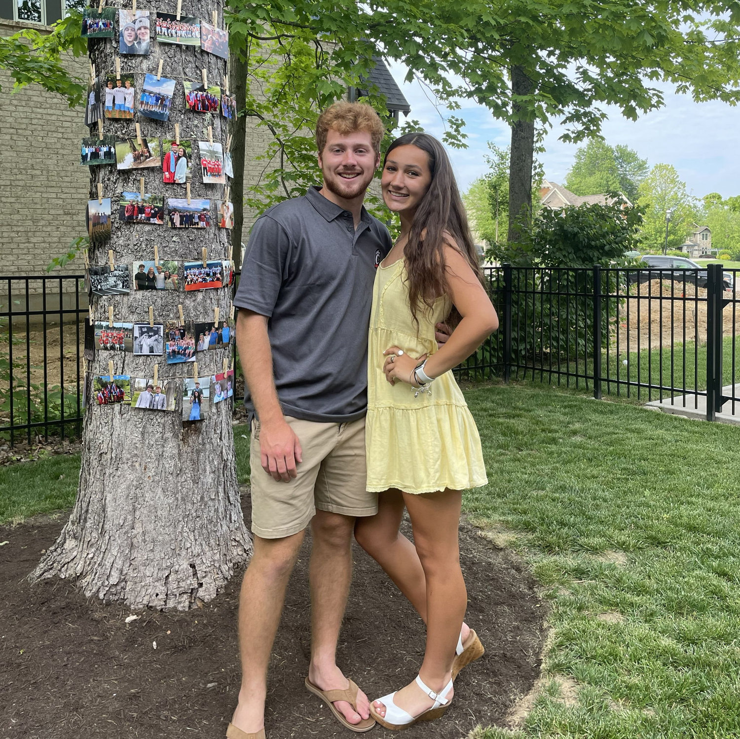 Davis's graduation party.