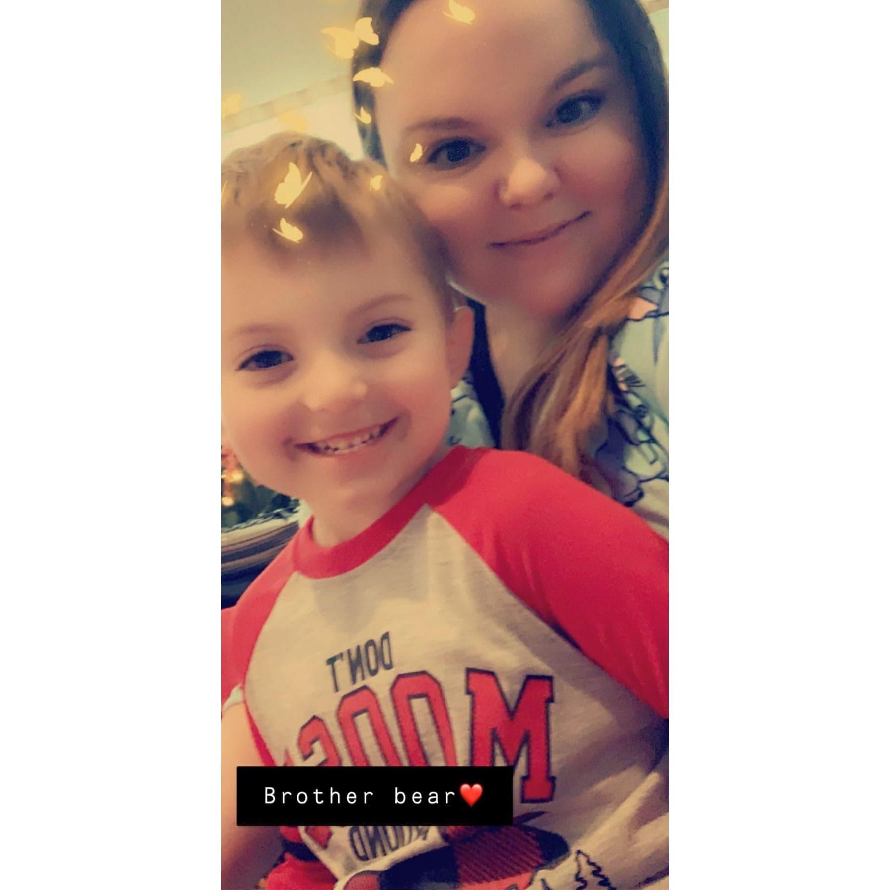 Everett and Ashley, Christmas 2019!