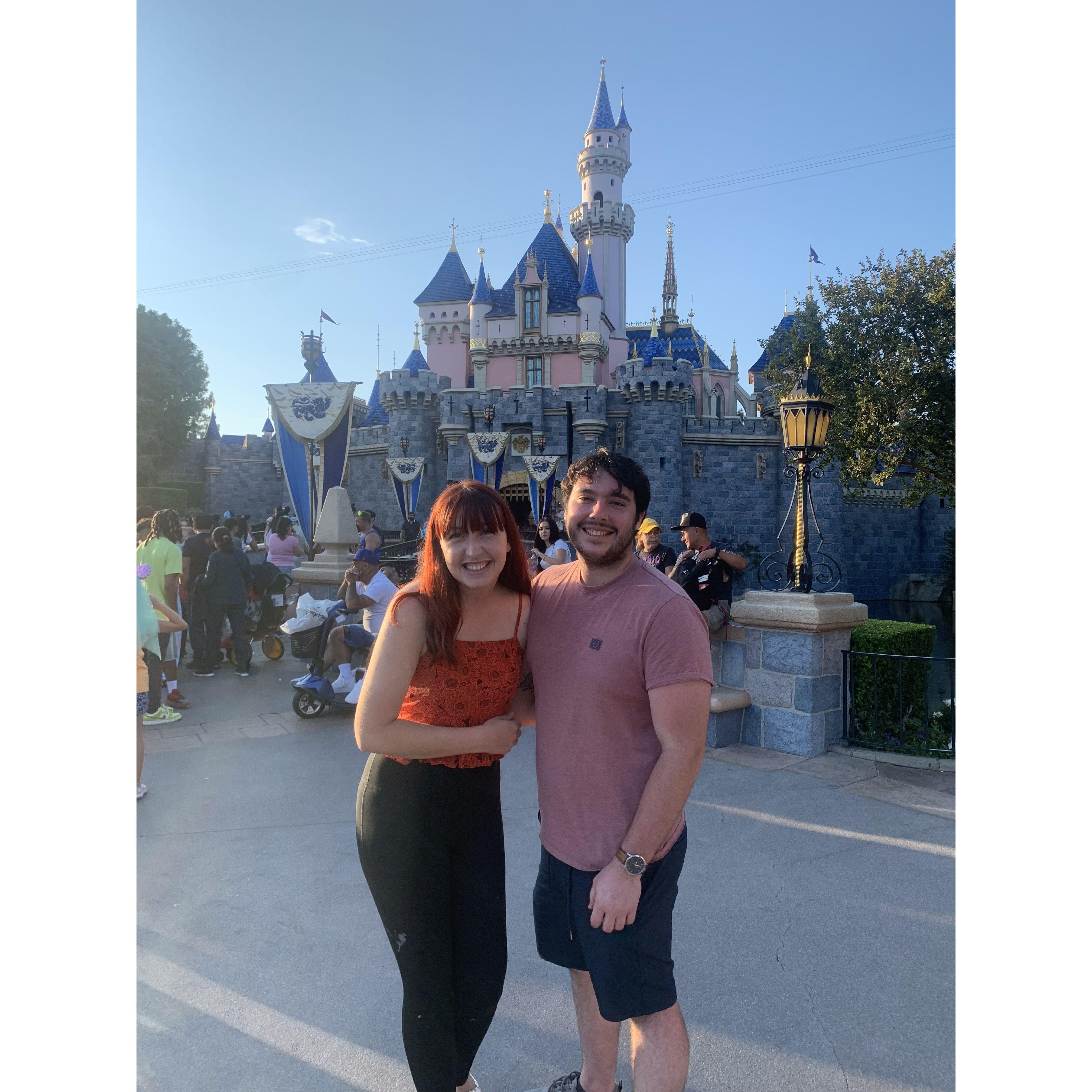 Our first trip to Disneyland