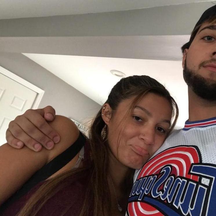 Our first picture together, we were 20 and 23 years old