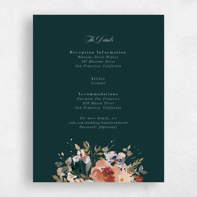Dark Emerald, Green Wedding Enclosure - Fenella