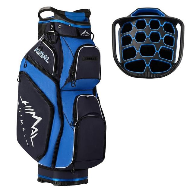 UNIHIMAL 14-Way Golf Cart Bag, Full Length Premium Golf Bag for Men with Cooler Pocket, Handles and Rain Cover
