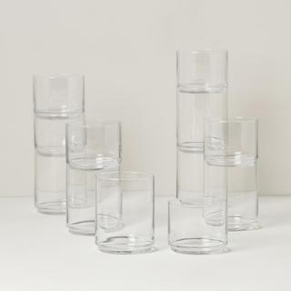 Tuscany Classics Stackable 12-Piece Glass Set