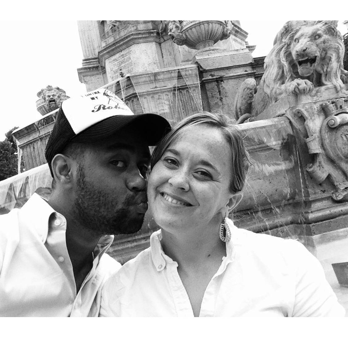 Somewhere in Europe (note the Robert's Western World Hat)