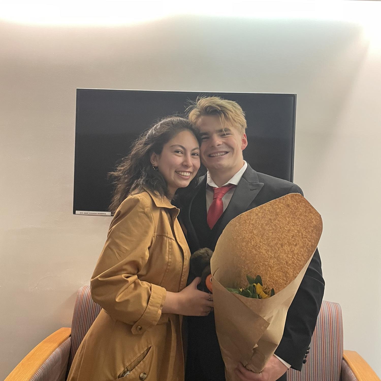 Our 2nd date in history!
Tango was so fun together.