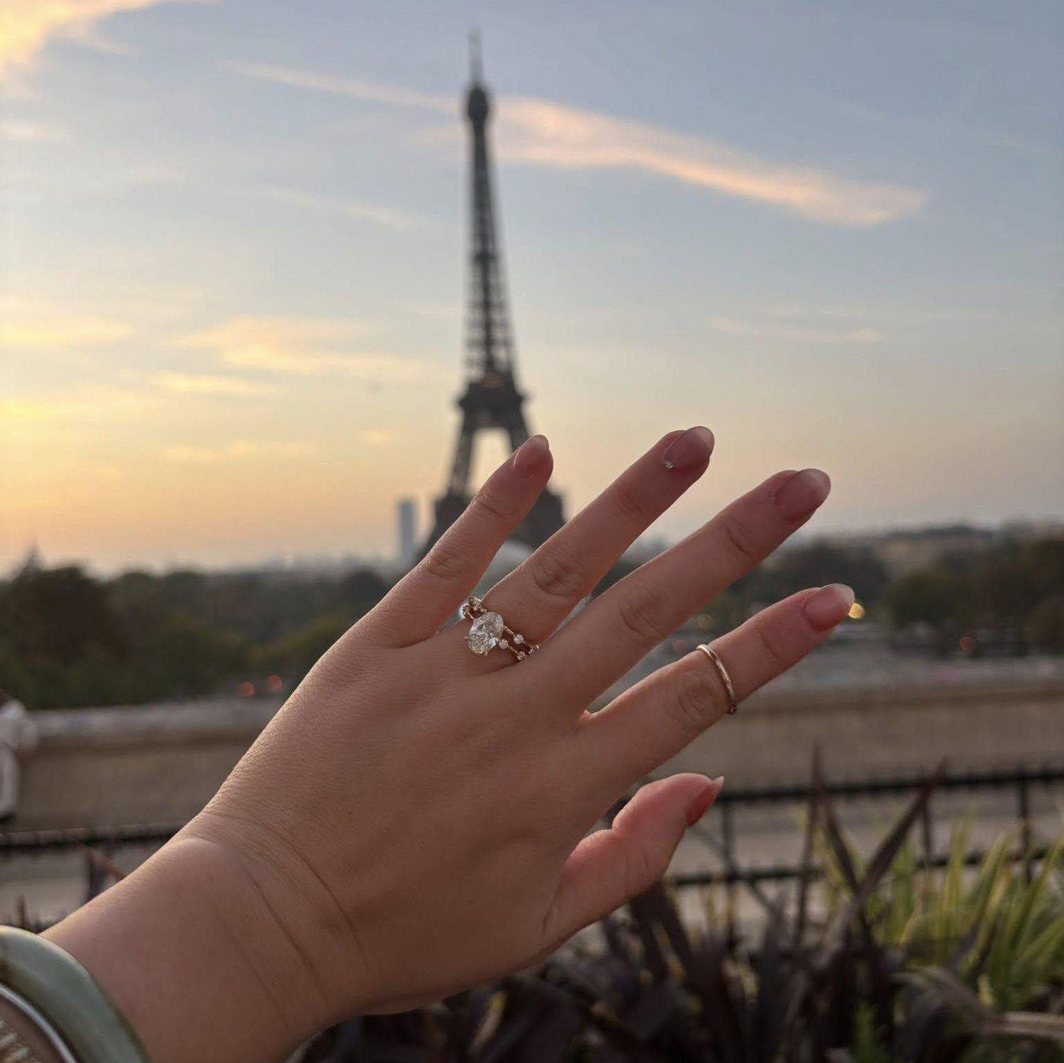A moment for the ring.