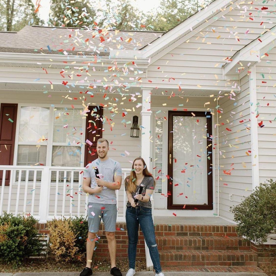 Spring 2023. Buying our first home together.