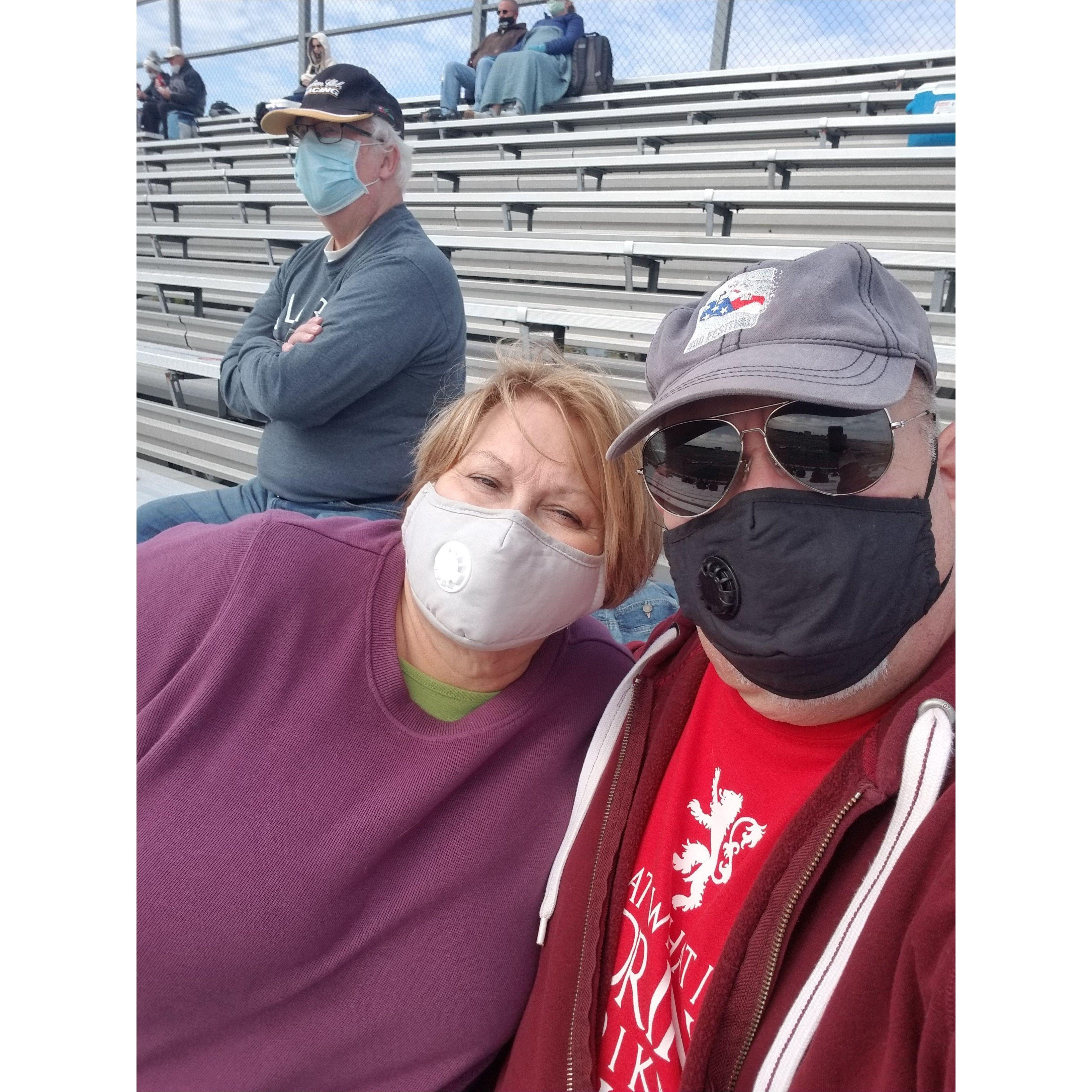 Indy Grand Prix 2021. Bill does not seem to approve.