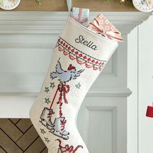 Riley Sheehey Needlepoint Christmas Stocking Collection
