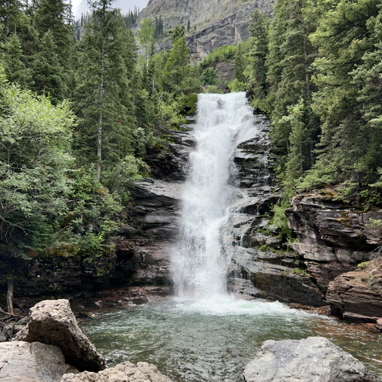 Bridal Veil Falls in Telluride