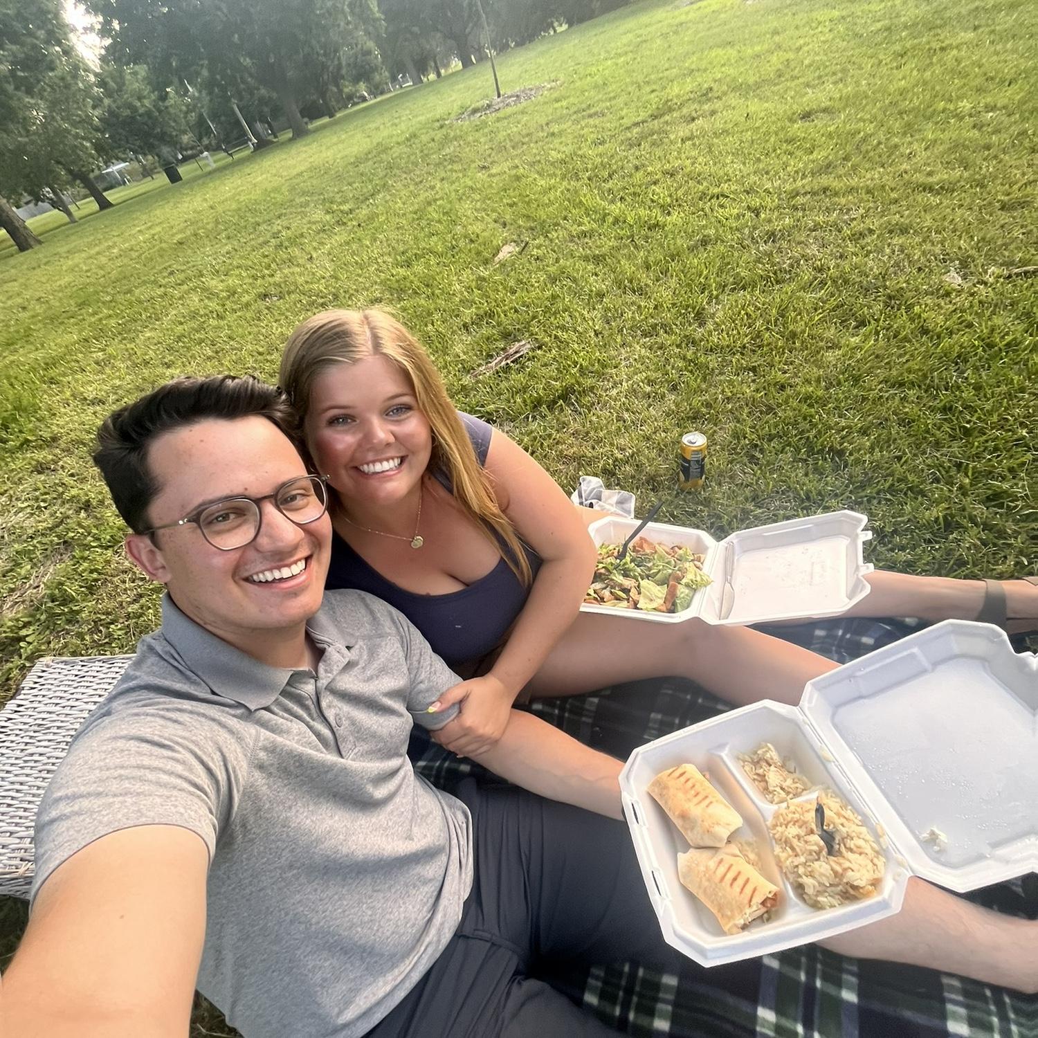 College Hill picnic