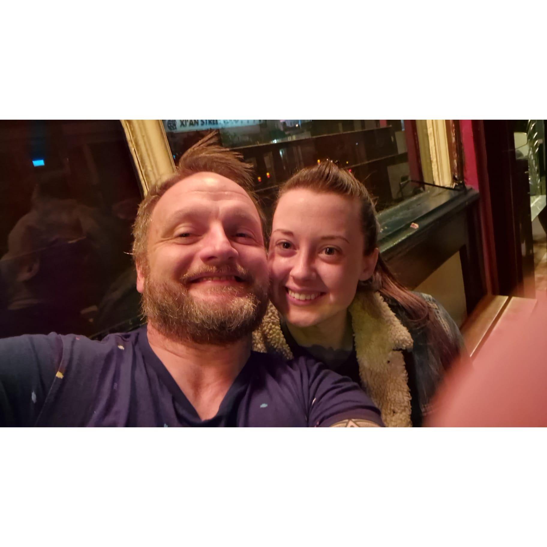 Second date, James said I love you......... Drink may have been involved