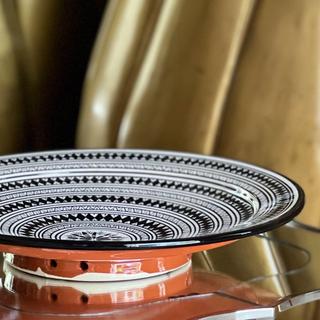 Moroccan Handpainted Serving Platter
