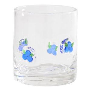 Blueberry Charm Inlay Double Old Fashioned Glass