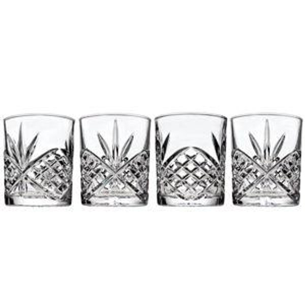 Dublin Crystal Whiskey Glass 11oz (Set of 4)