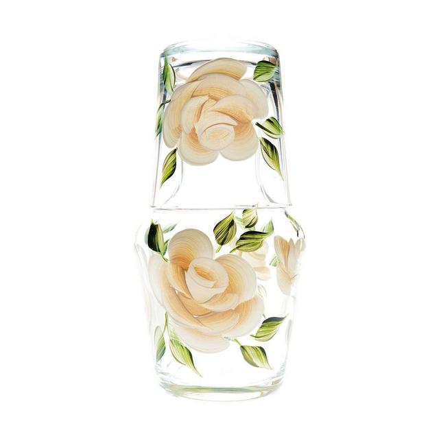 Sussex Rose Bedside Carafe and Tumbler