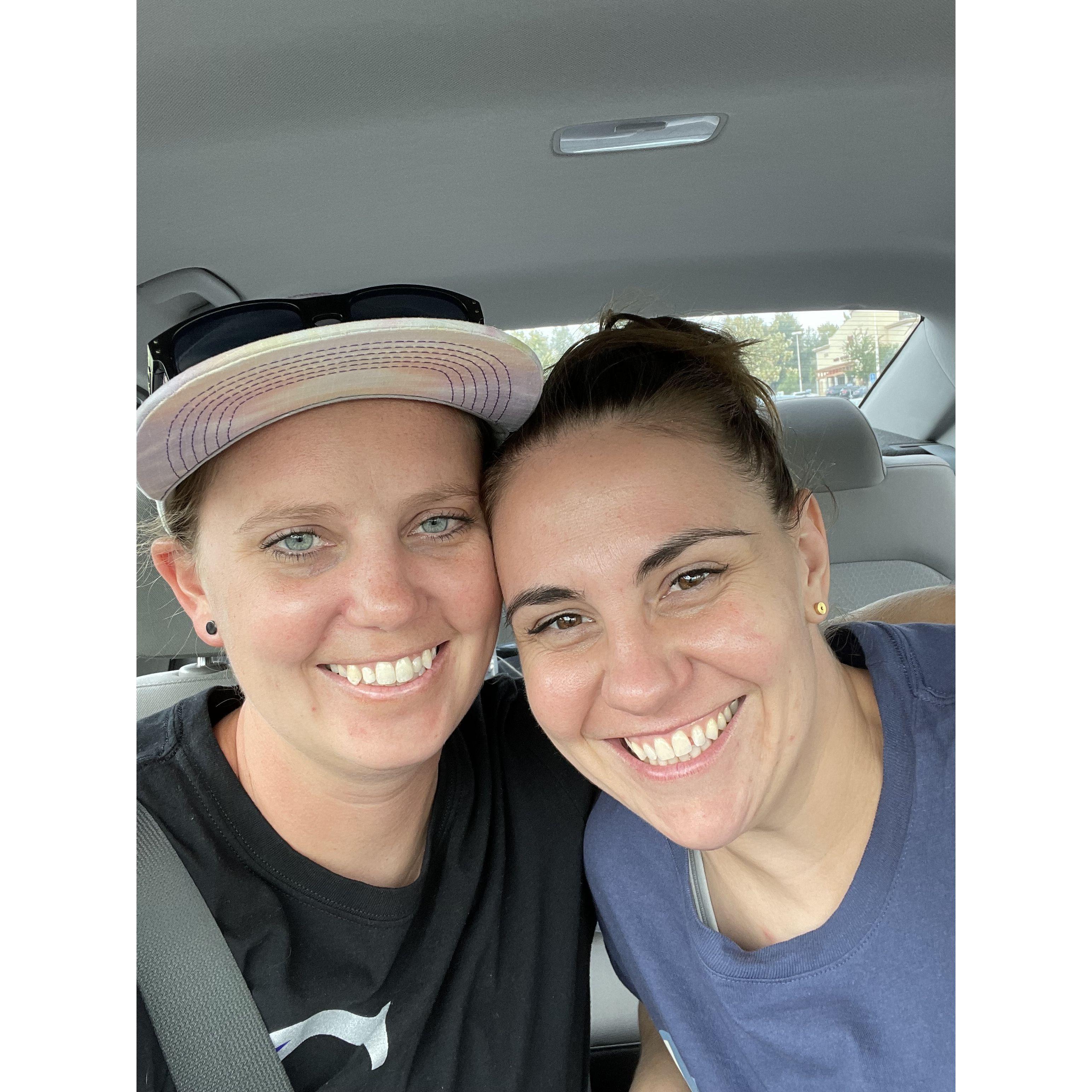 Before we took our roadtrip from LA to California to visit family.