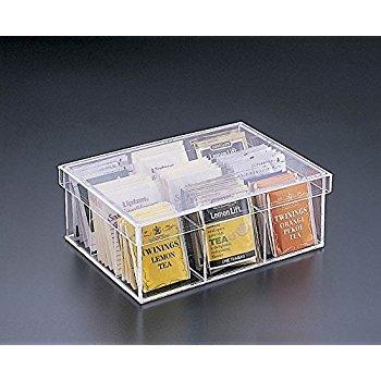 Tea Bag 9 Compartment Box