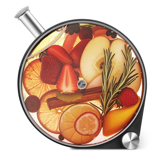 DIY Small 13 oz Cocktail Porthole Infuser, Drink Liquor Infuser, Create Your Own Infused Masterpiece, Liquor Infusing Decanter, Beautiful, Fun Gift, Bourbon Infuser, Infusion Bottles 5-Years Warranty