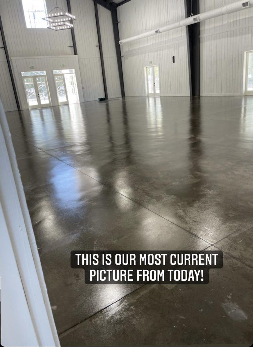Sneak peak of the inside, everything is ALMOST ready!