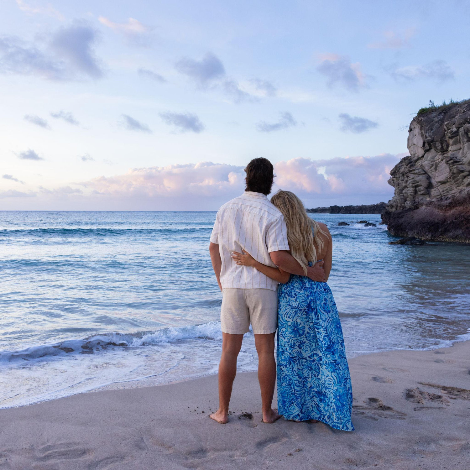 Admiring the most beautiful place for the most beautiful moment!