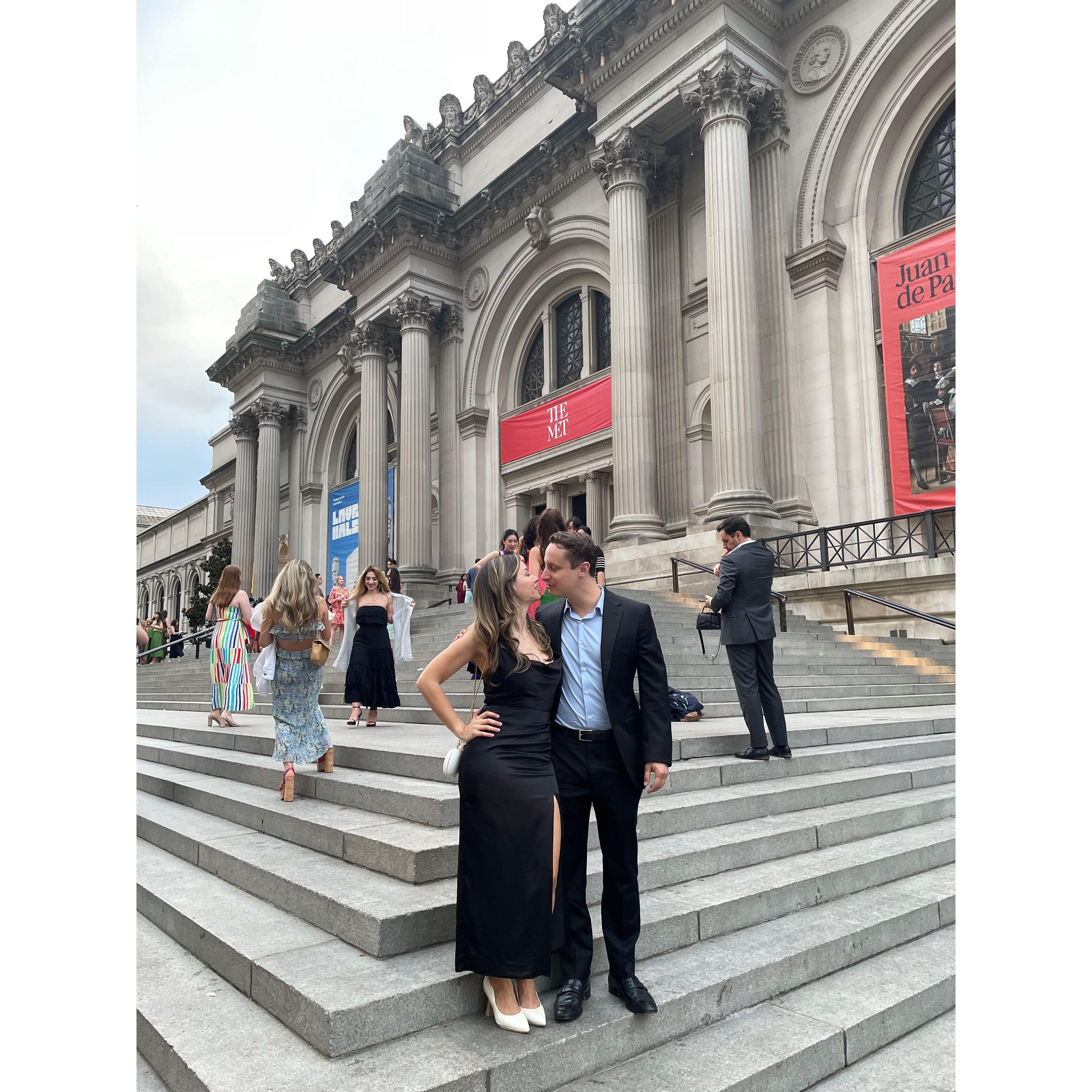 Sometimes we dress up. The Met 2023