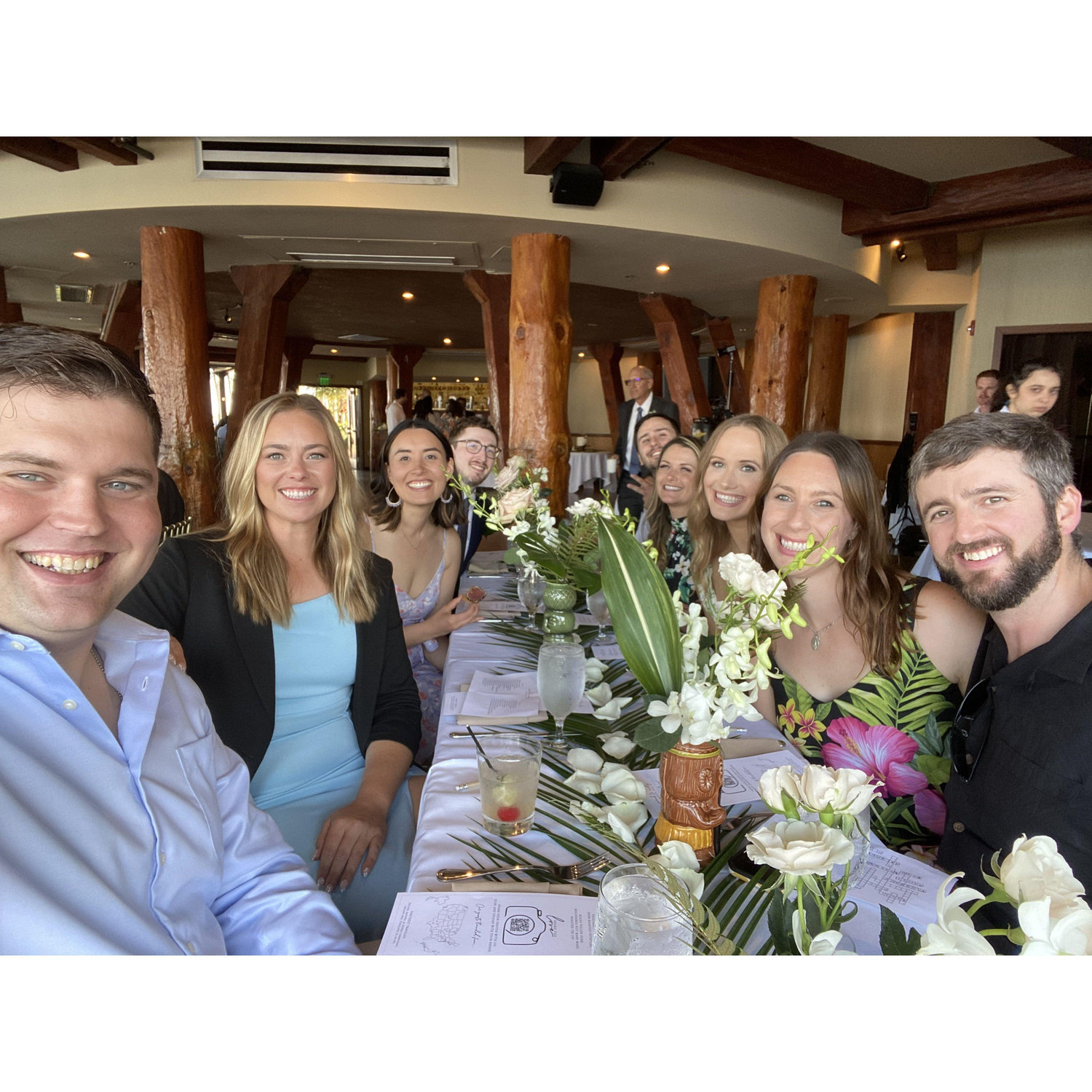 The fun table at Sarah & Andy's Wedding