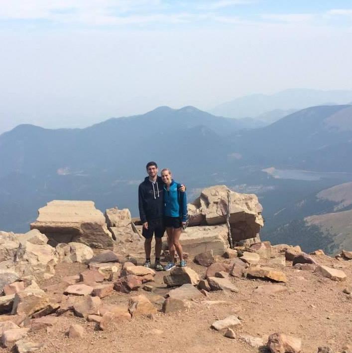 Hiking, Pikes Peak, CO 2015 (photo courtesy of Jessica)