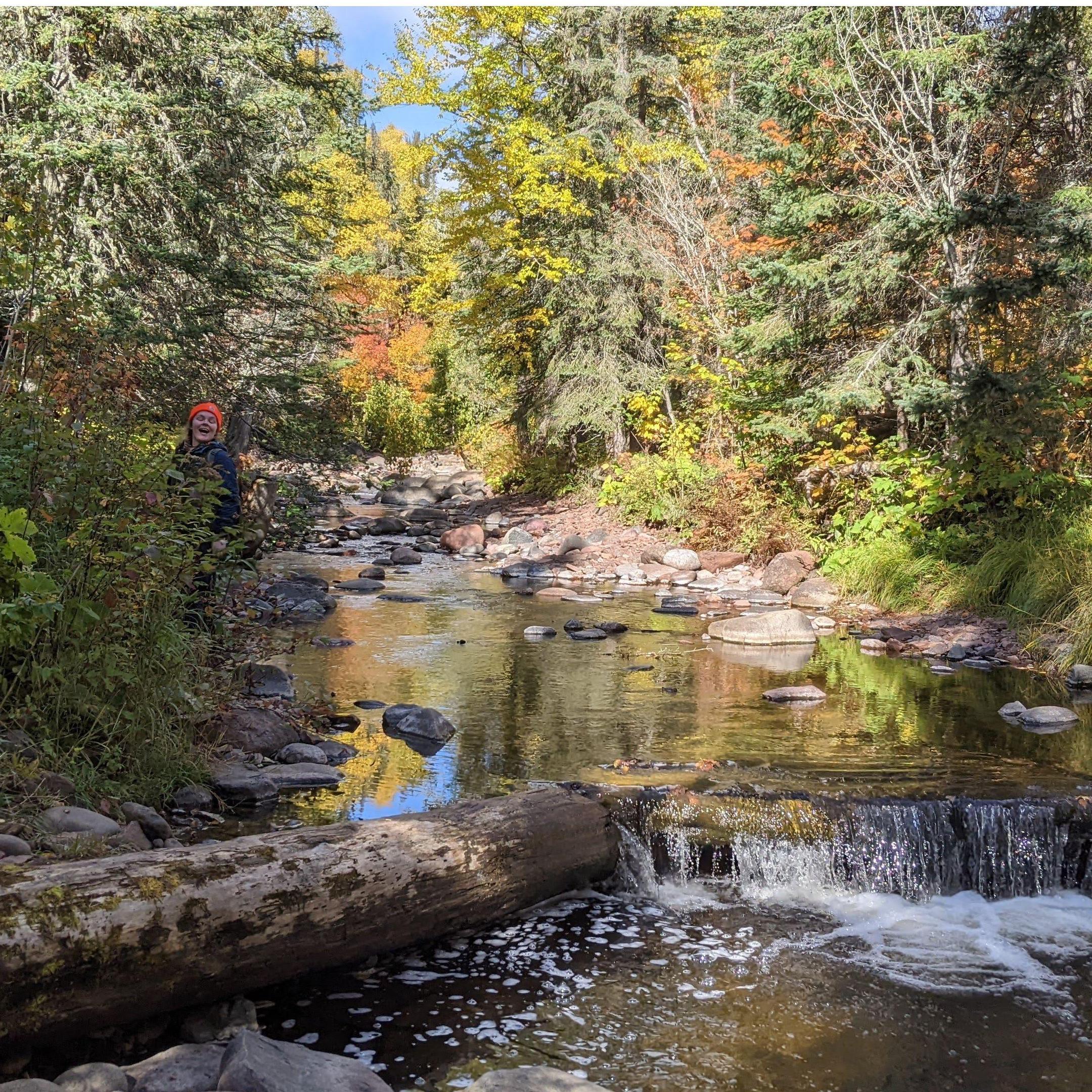 Find Mer! At the Kadunce River on MN's North Shore.