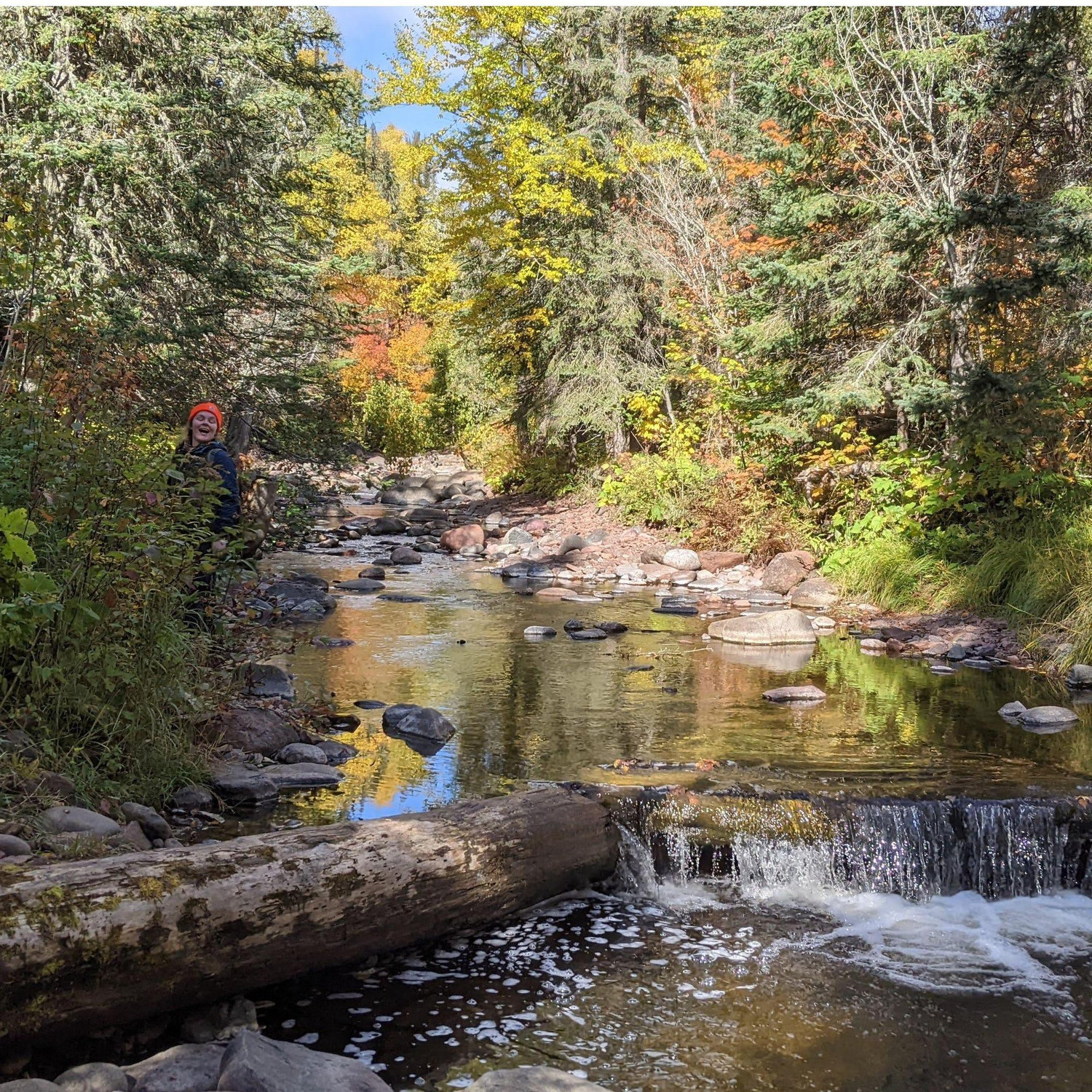 Find Mer! At the Kadunce River on MN's North Shore.