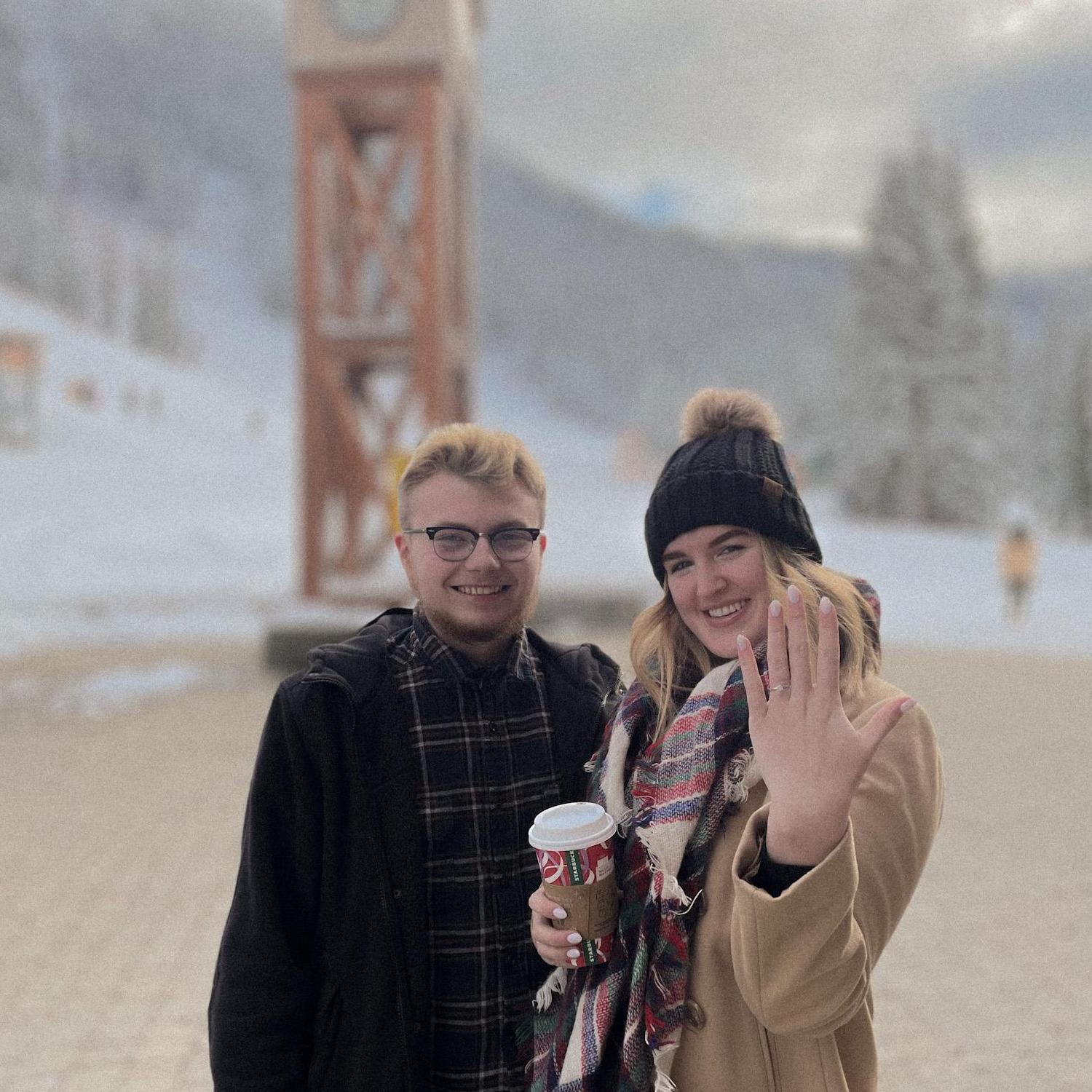 Photos taken by James Lemley on the day we got engaged at Stevens Pass!!