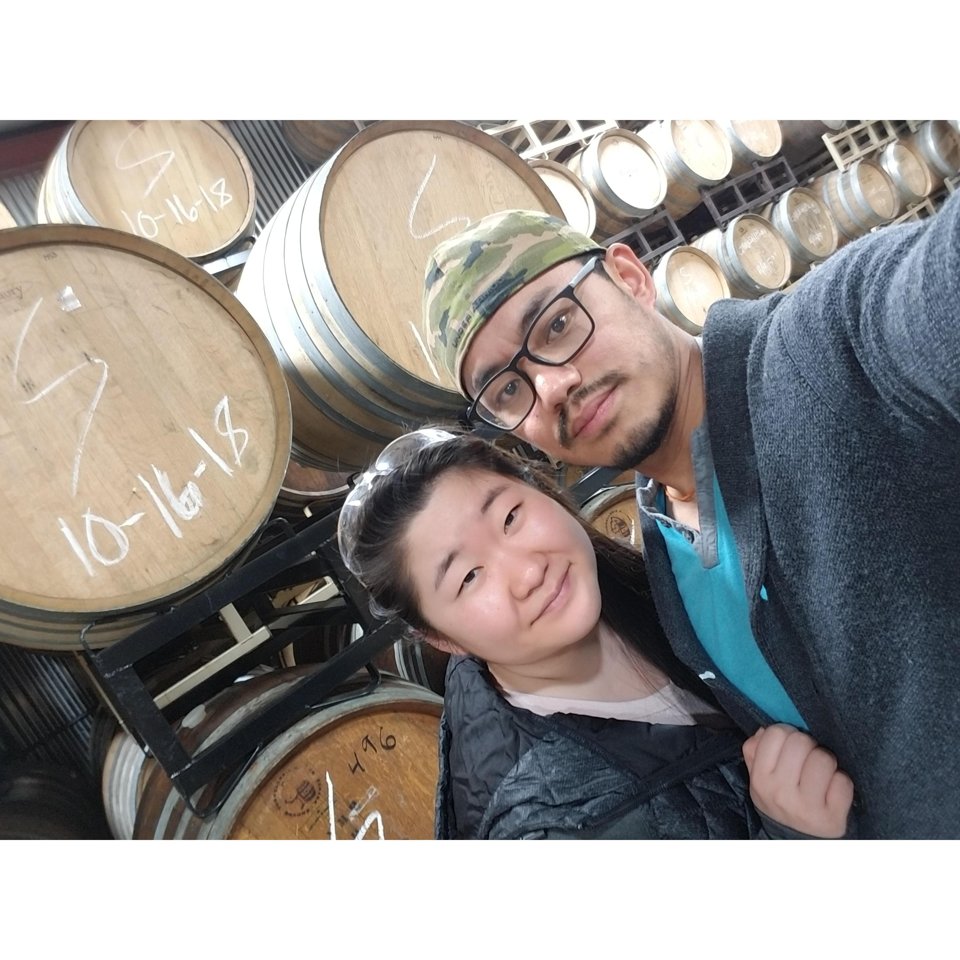 Our 1st Visit to Wine Brewery!!!!