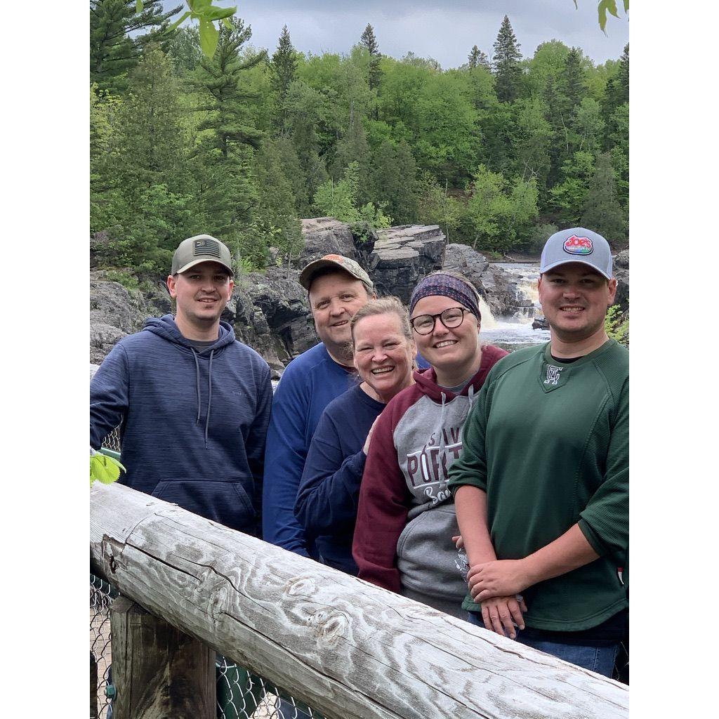 May 2021 hiking at Jay Cooke State Park
