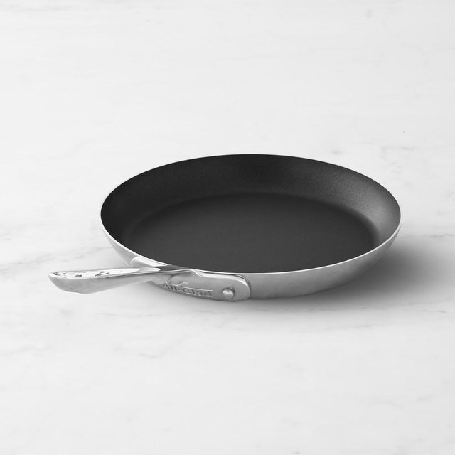 All-Clad D5® Stainless-Steel Nonstick Omelette Fry Pan, 9"