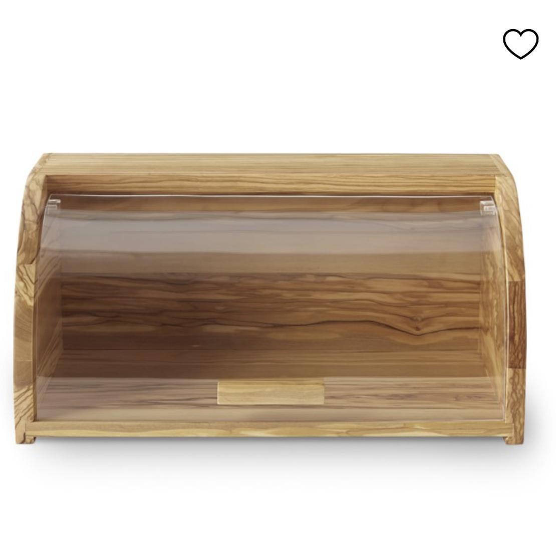 Olivewood Breadbox