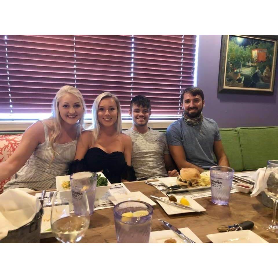 June of 2020 -- Emma and Jared's first picture together, taken in Key West, FL.