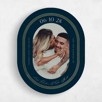 Blue Wedding Save the Date - Tatum Photo Foil