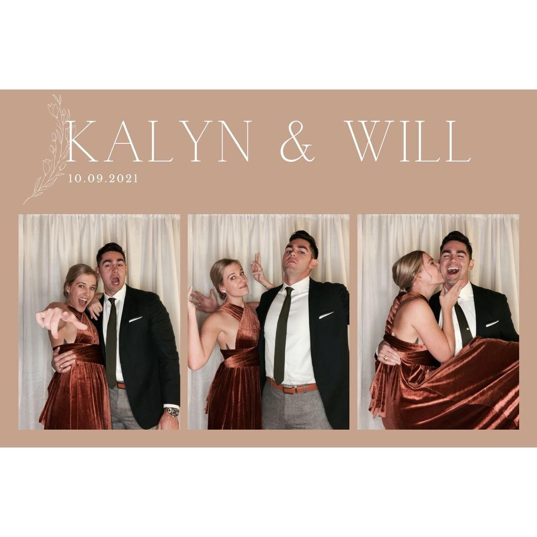 Our first wedding together!