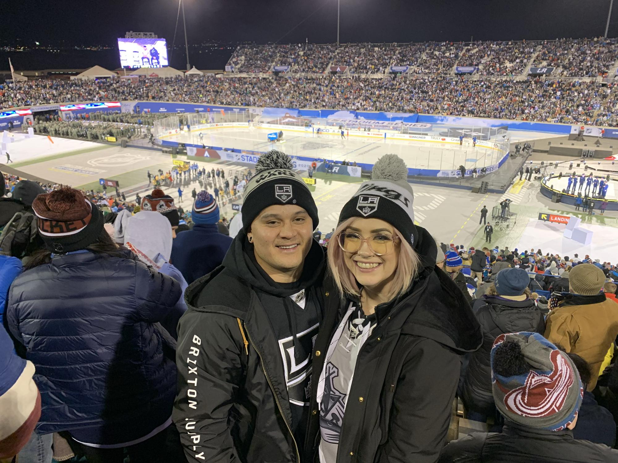 Stadium Series game Kings vs Avalanche at the Air Force Academy in Colorado Springs
February 2020