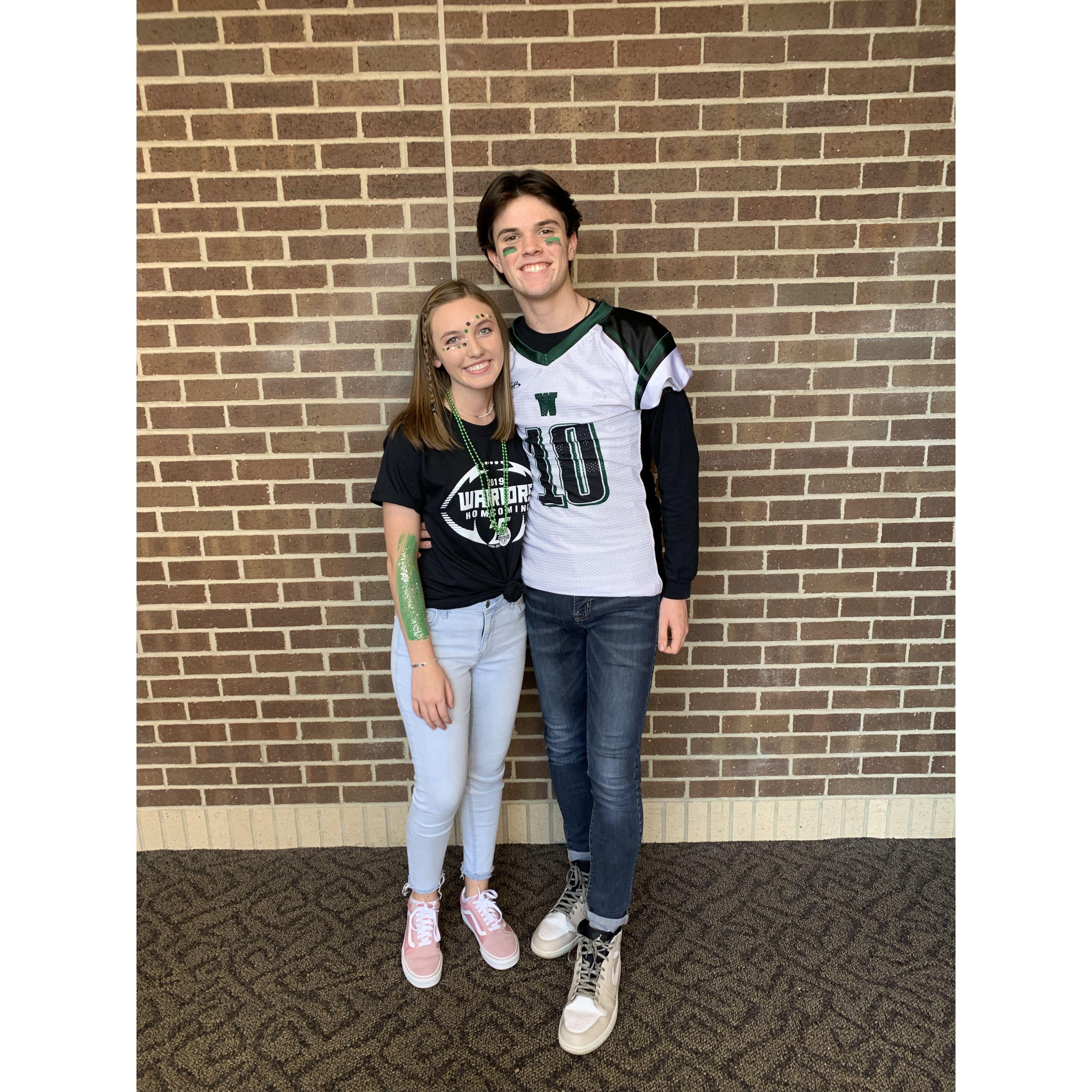 October 2019 - High school homecoming!
