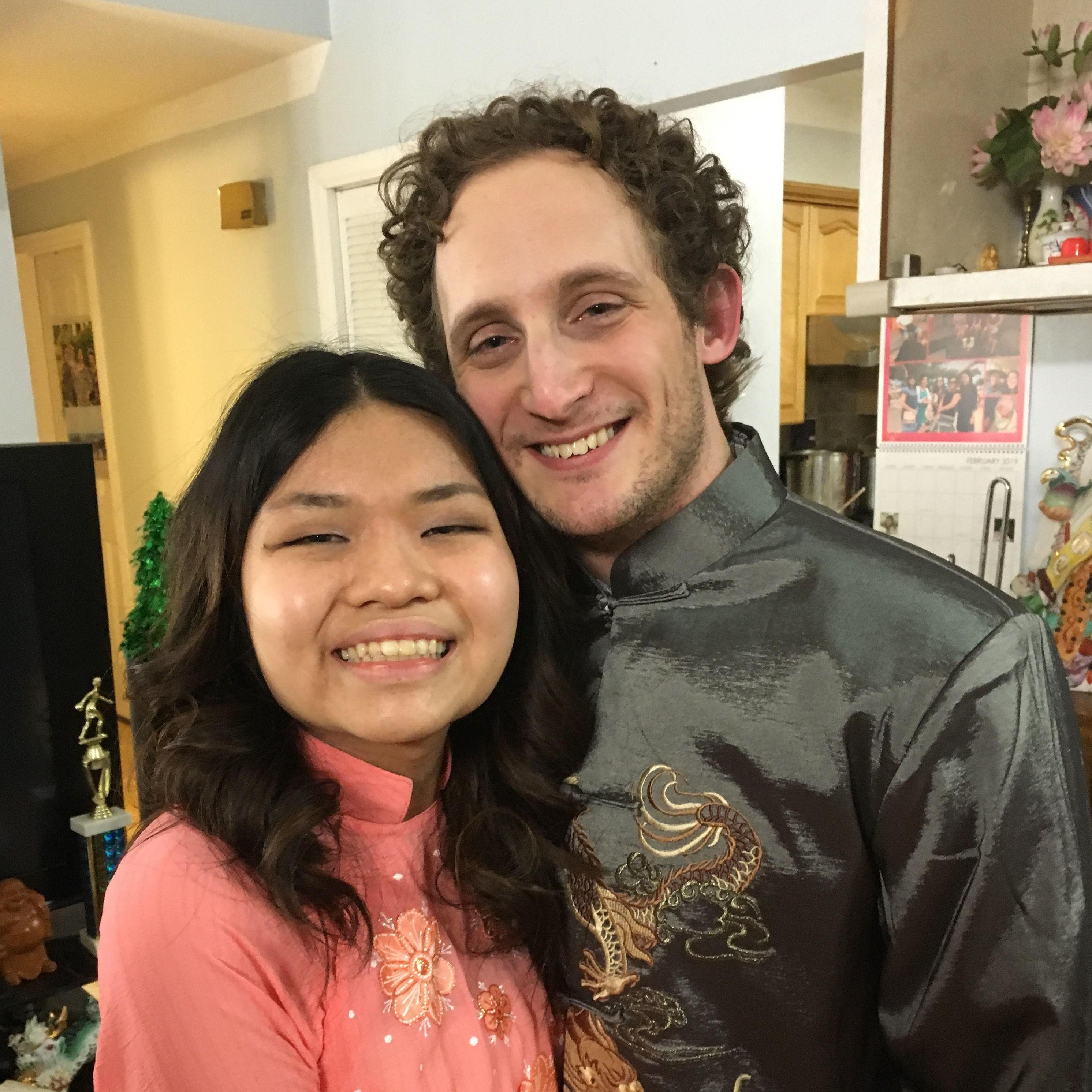 Ryan's first Lunar New Years in February 2019.