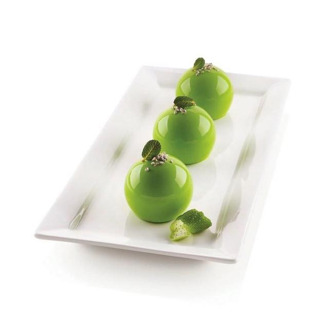 Silikomart Dolce Tartufo Silicone Mould, Grey