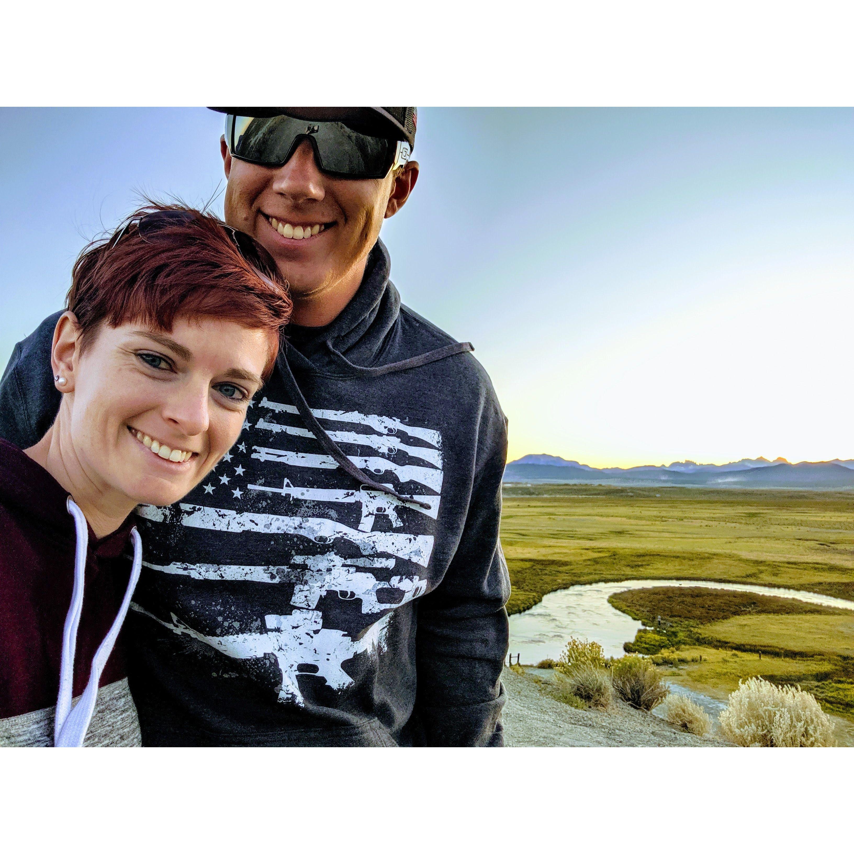 First camping trip at Brown's Owens River Campground in Mammoth