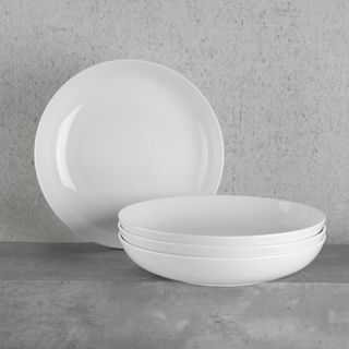 Claire Classic Coupe Shape Pasta Bowl, Set of 4